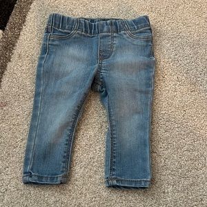 Baby jegging, 6 Month old. Light blue